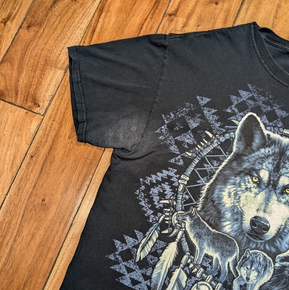 Wolves Vintage Dreamcatcher Tee (L) - Picture 5 of 7